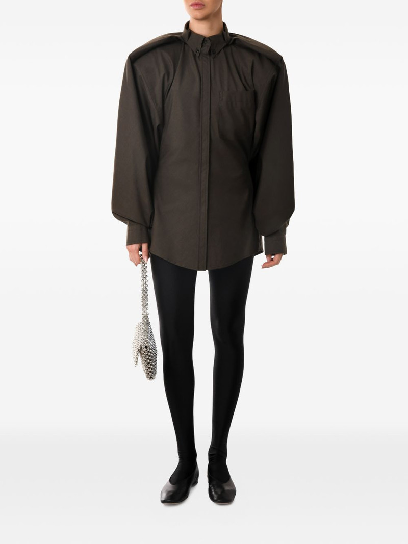SITUATIONIST button balloon sleeve shirt outlook