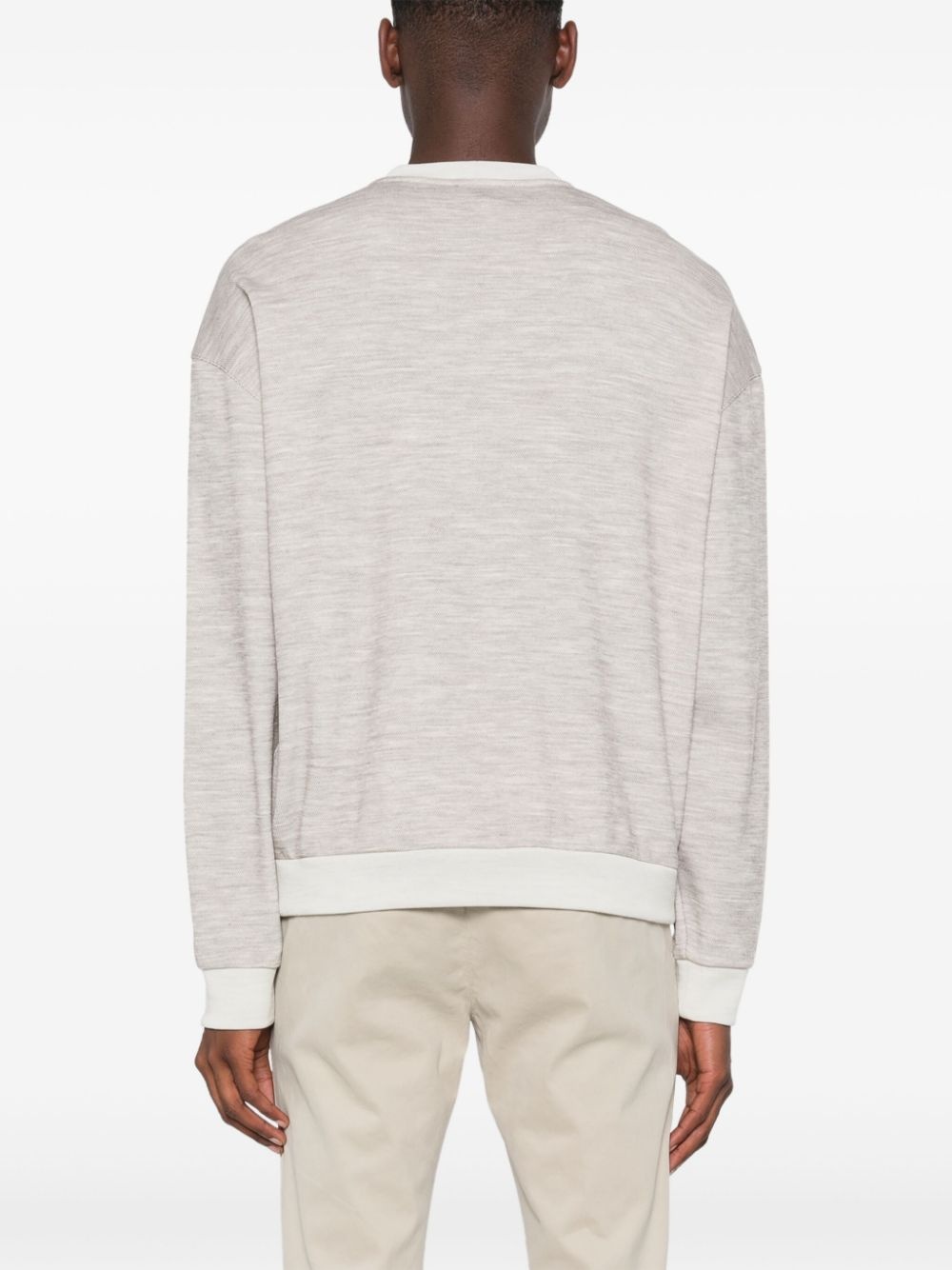 virgin wool-blend jumper - 4