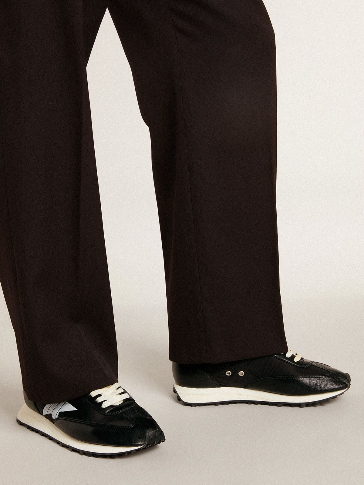Men’s Marathon with black nylon upper and white star - 3