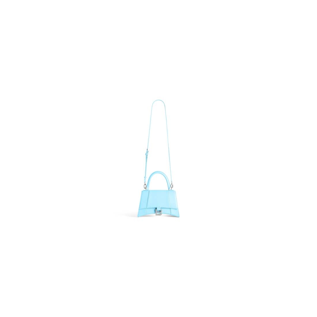 Women's Hourglass Small Handbag Box in Blue - 8