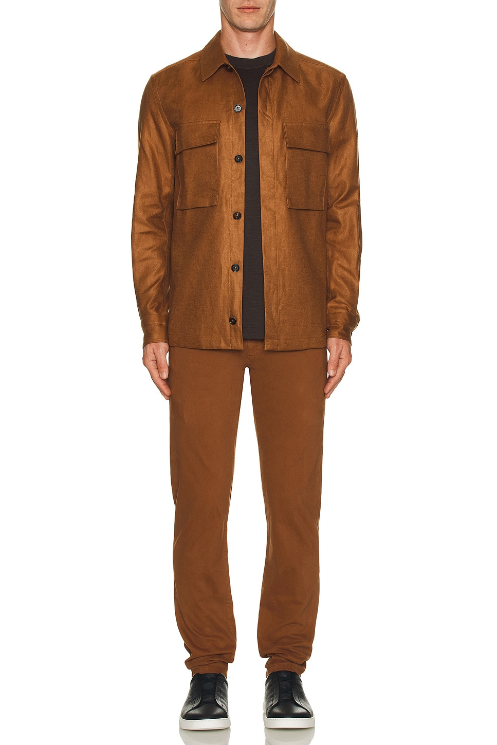 Stretch Gabardine Denim Jean - 5