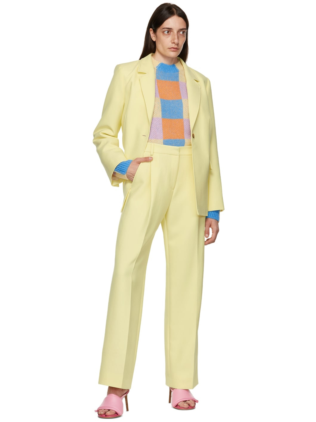 Yellow Frankie Trousers - 4