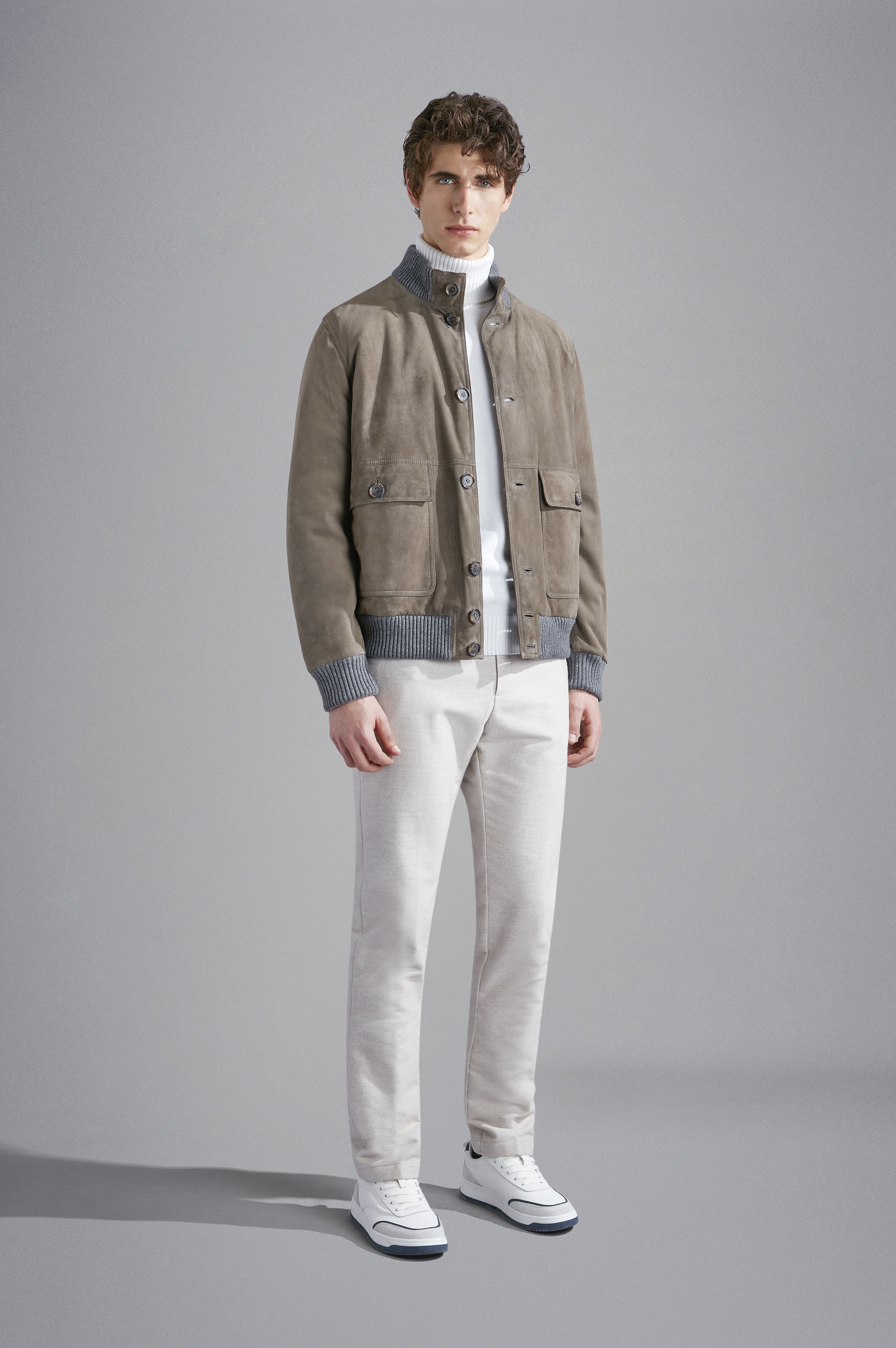 AQUALEATHER SUEDE BOMBER - 2