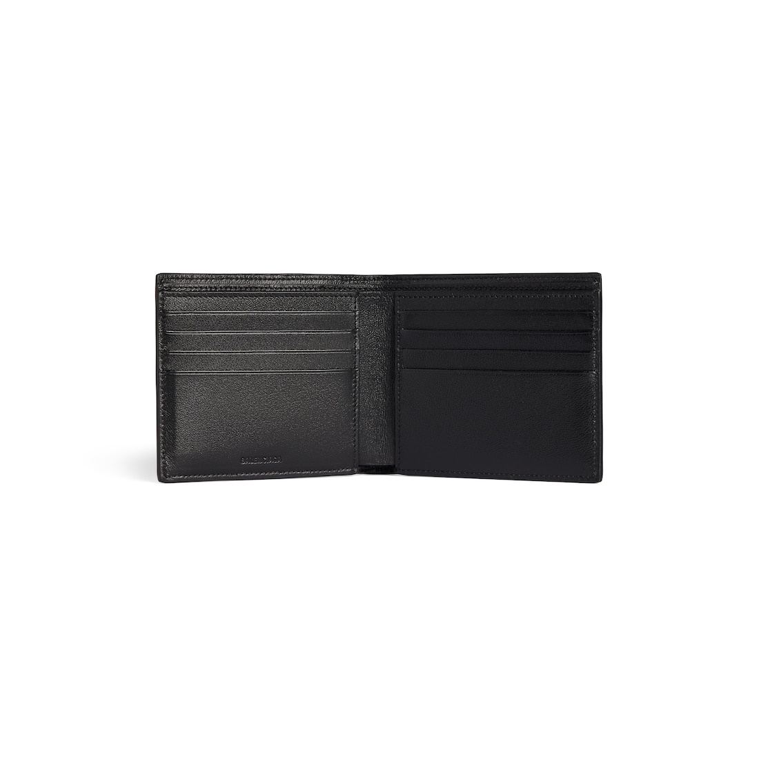 Men's Credit Square Folded Wallet  in Black - 3
