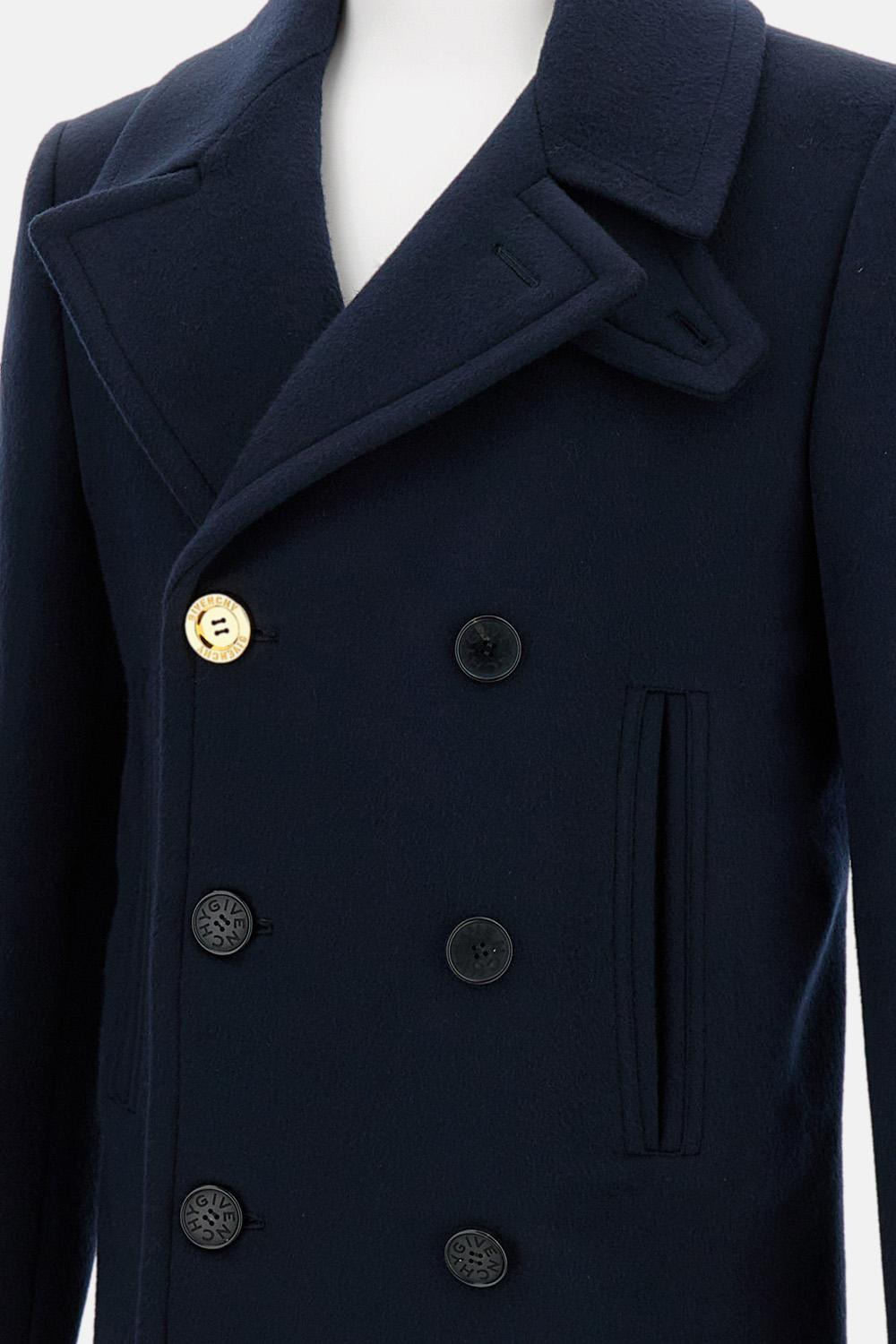 Double-breasted Peacoat - 3