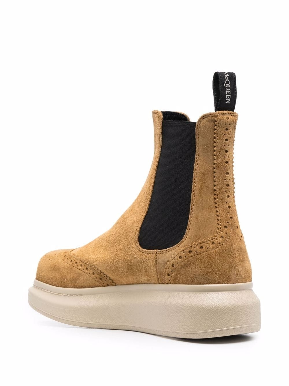 Hybrid suede Chelsea boots - 3