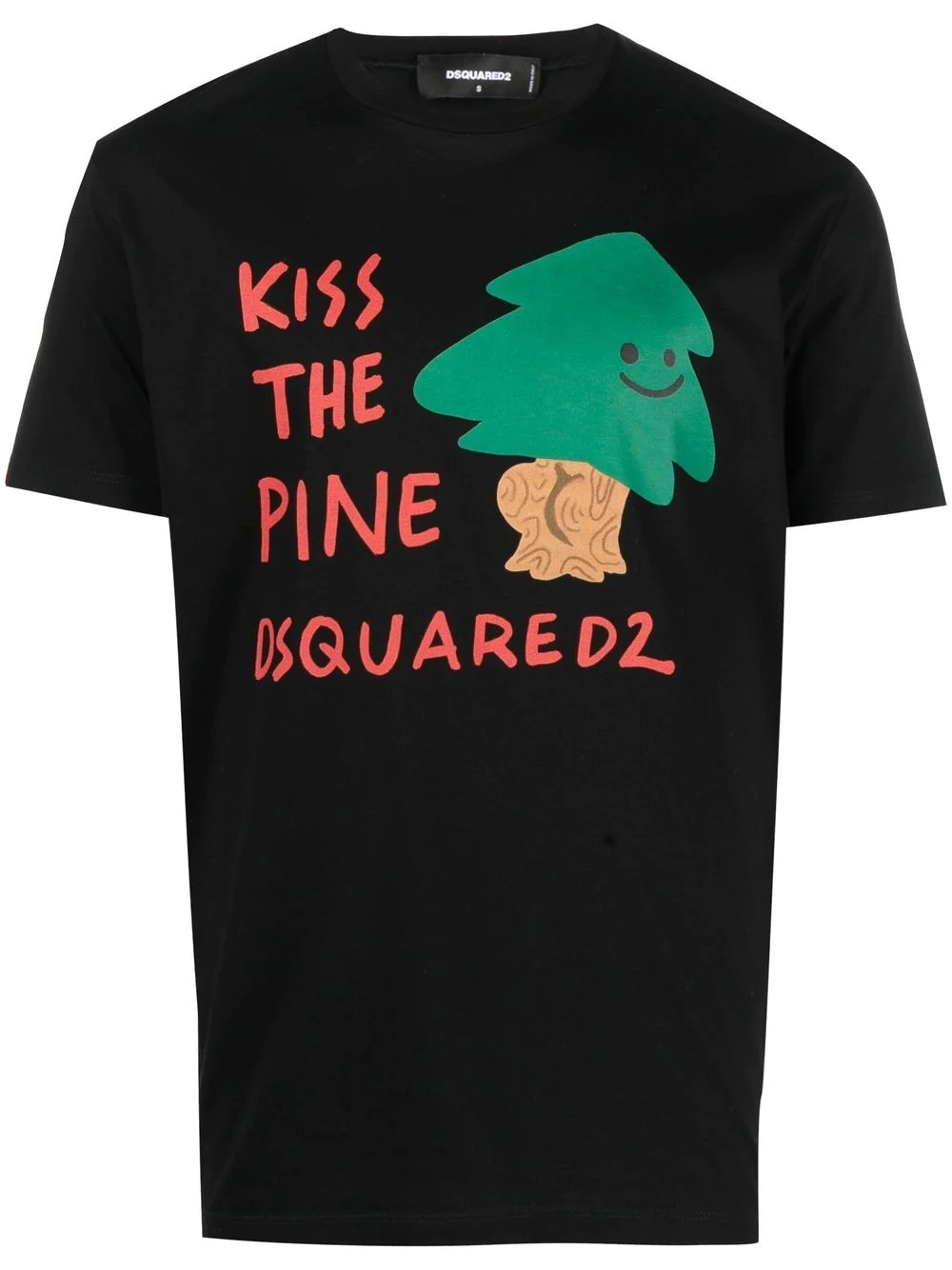 Kiss The Pines cotton T-shirt - 1