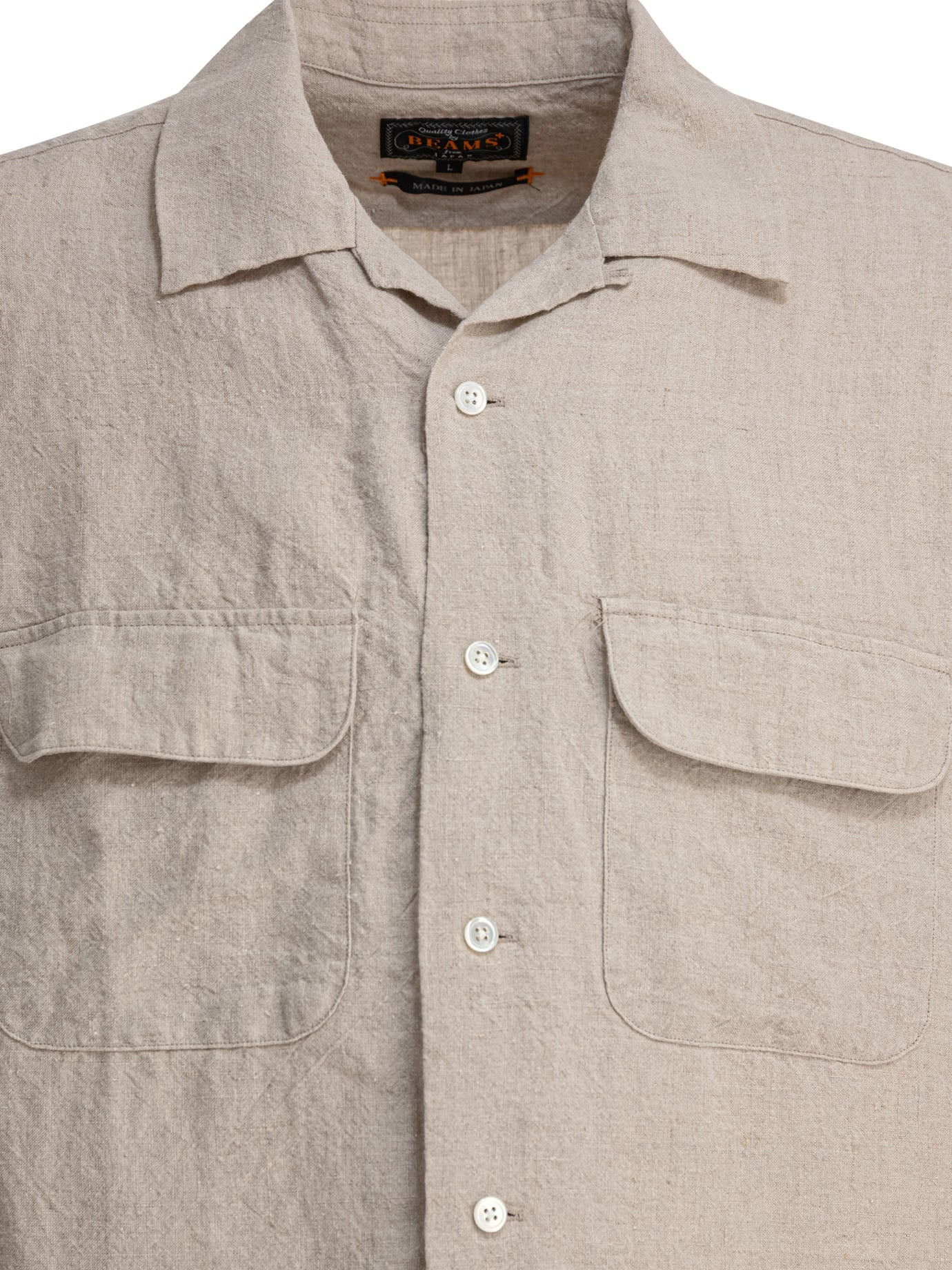Beams Plus Camp Collar Shirt - 3