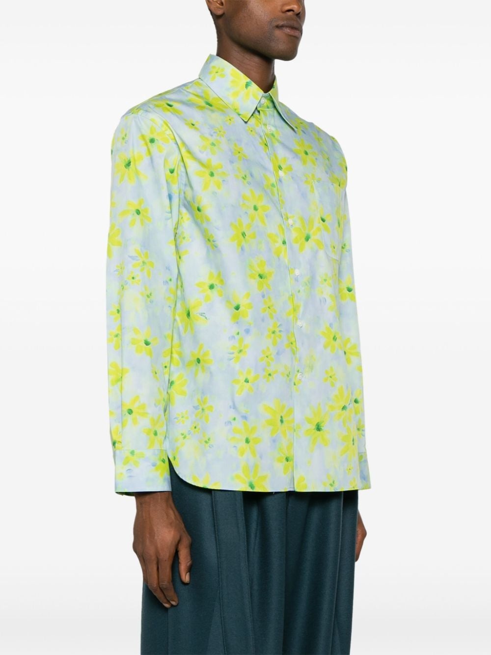 Parade floral-motif shirt - 3