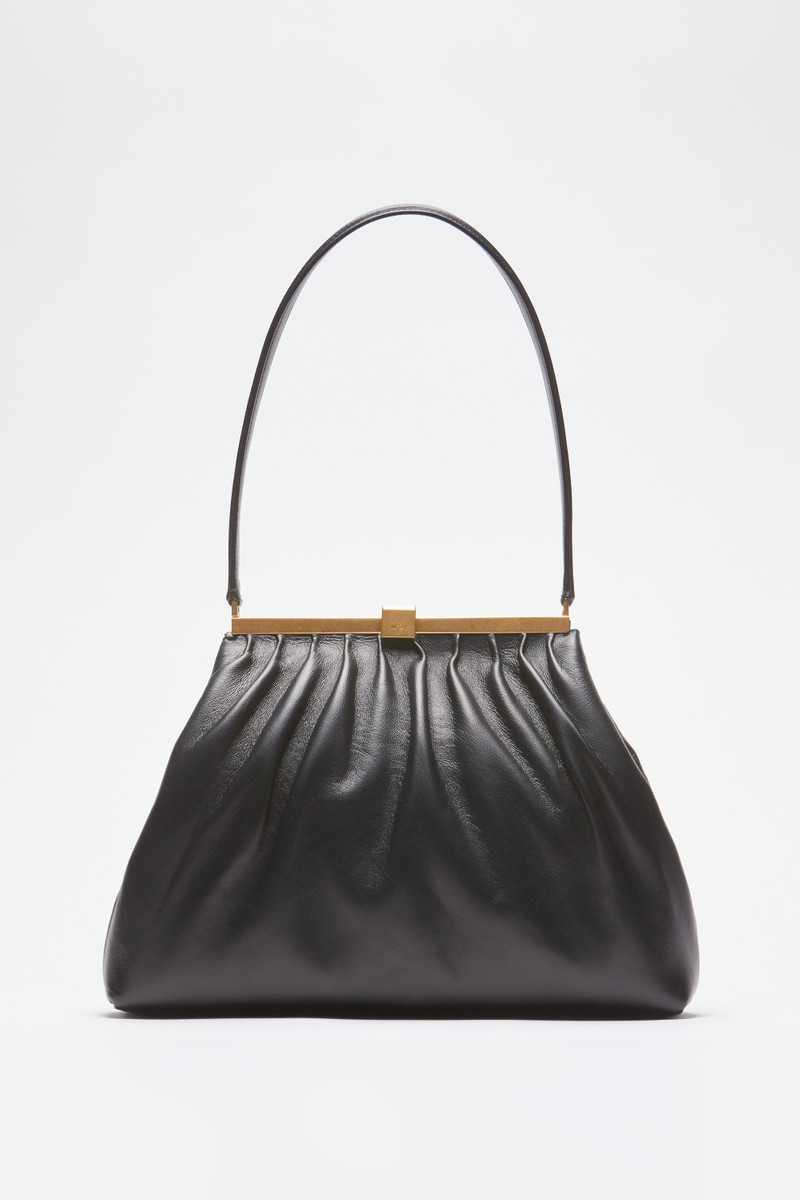 PUFFY JEANNE LEATHER SHOULDER BAG 1
