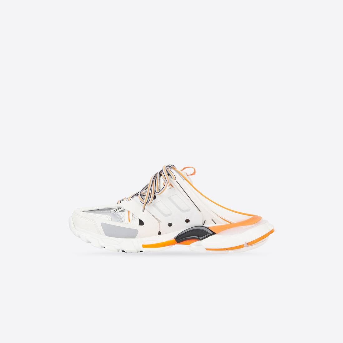 Men's Track Mule in White - 4
