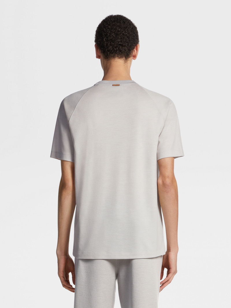 LIGHT GREY HIGH PERFORMANCE™ WOOL T-SHIRT 3