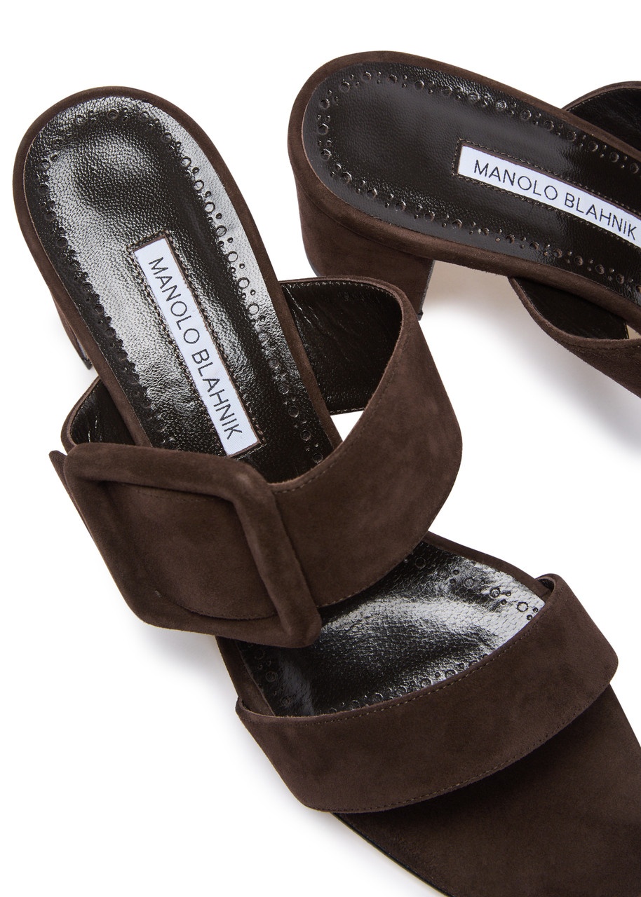Manolo Blahnik Titubanew 50 Suede Sandals - 4