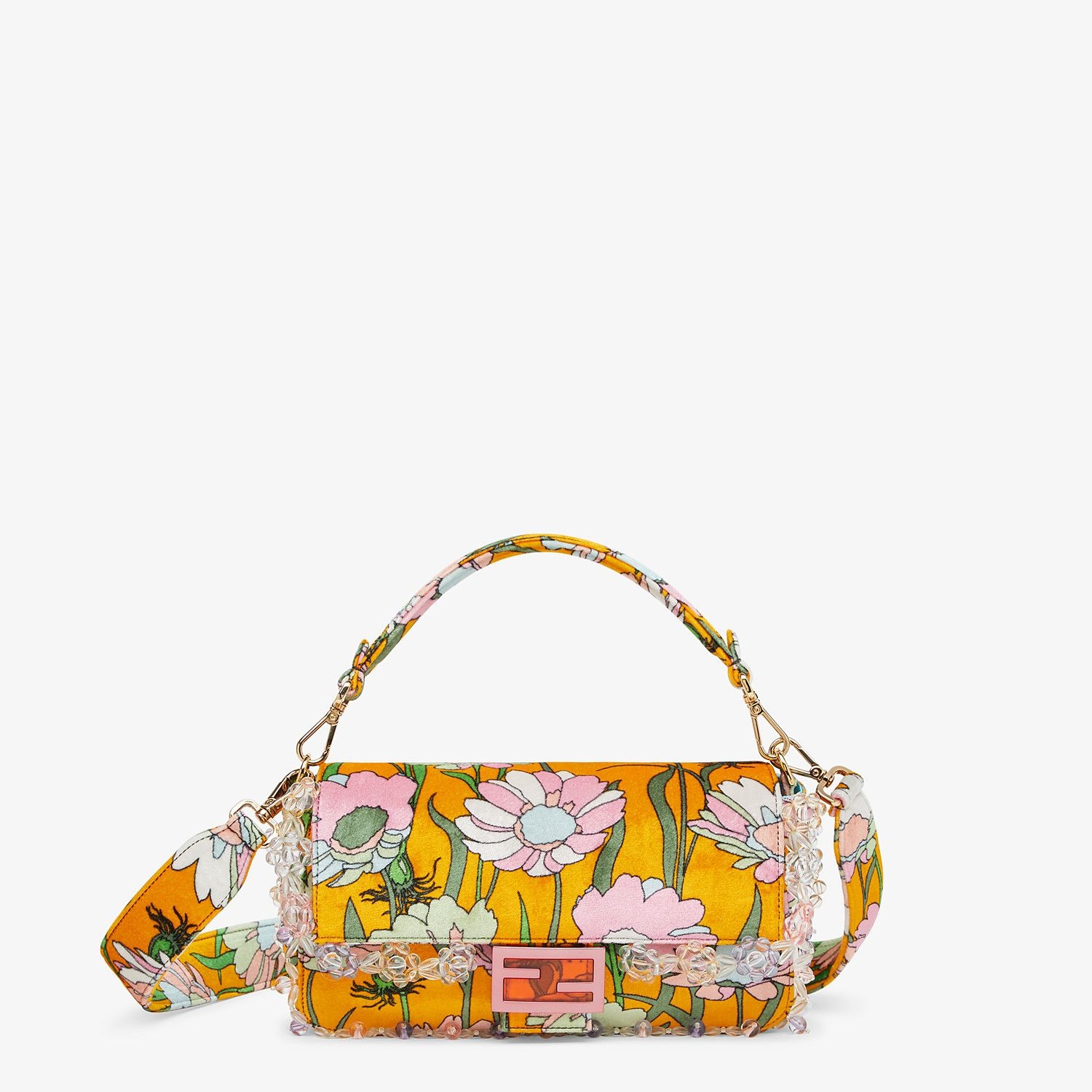 Bag in multicolour chenille - 1