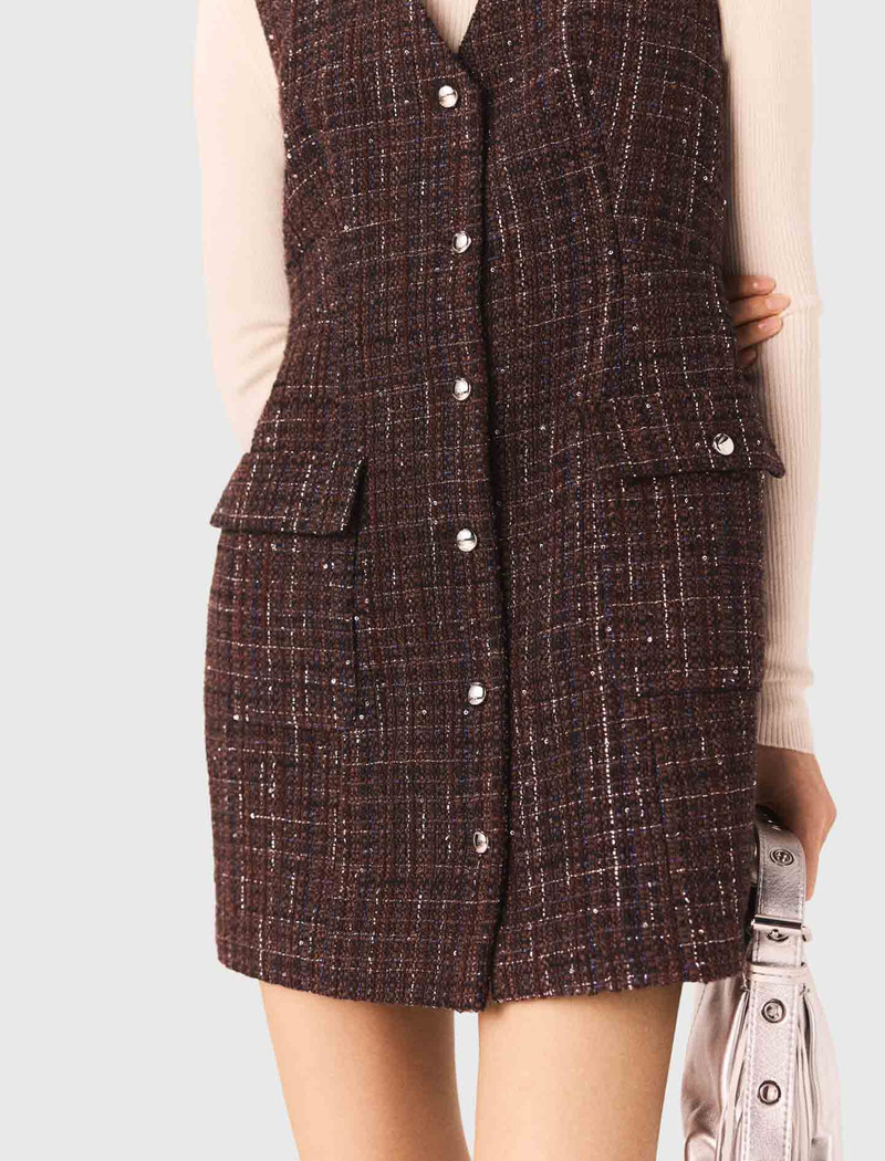 Mini tweed dress 6