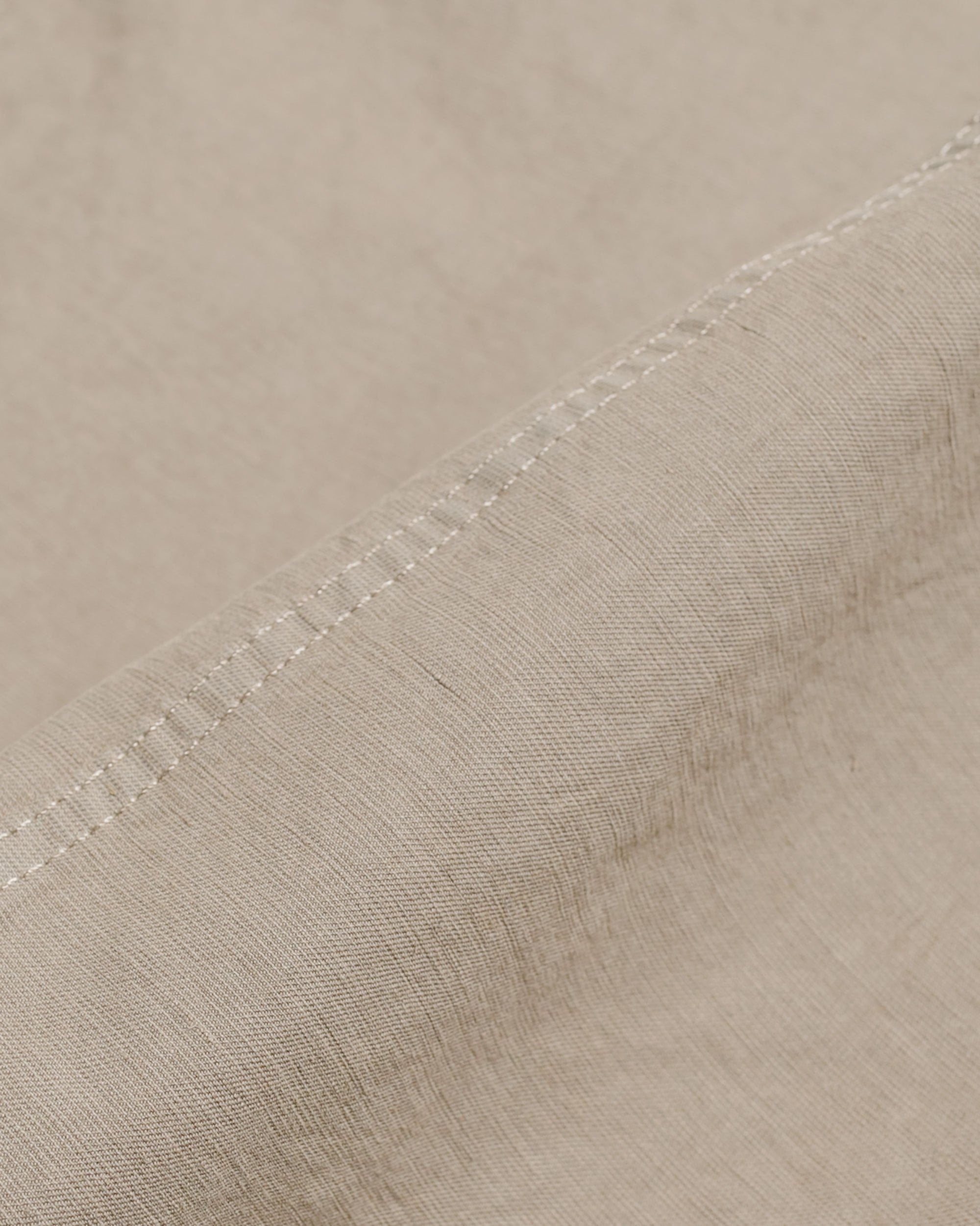 Tyge Cotton Linen Overshirt Clay - 5