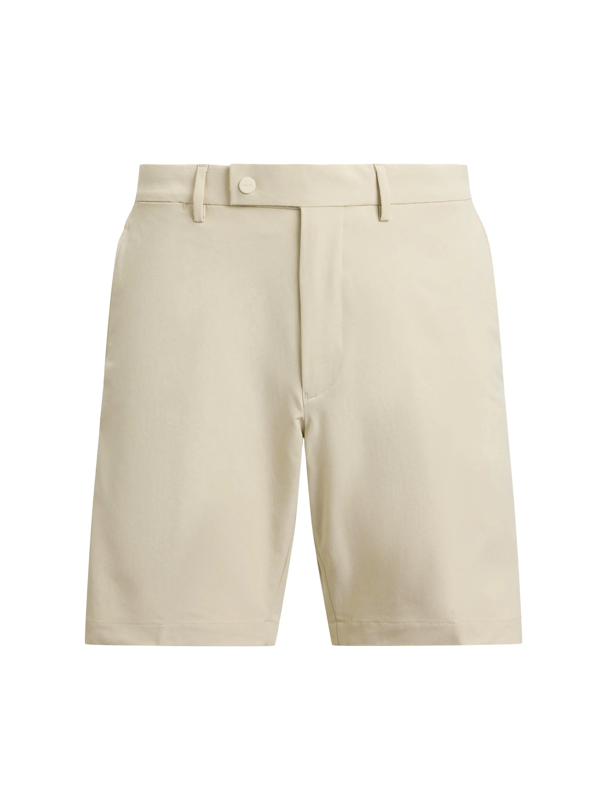 Men's Tab Waist Tailored Shorts - Basic Sand - 1