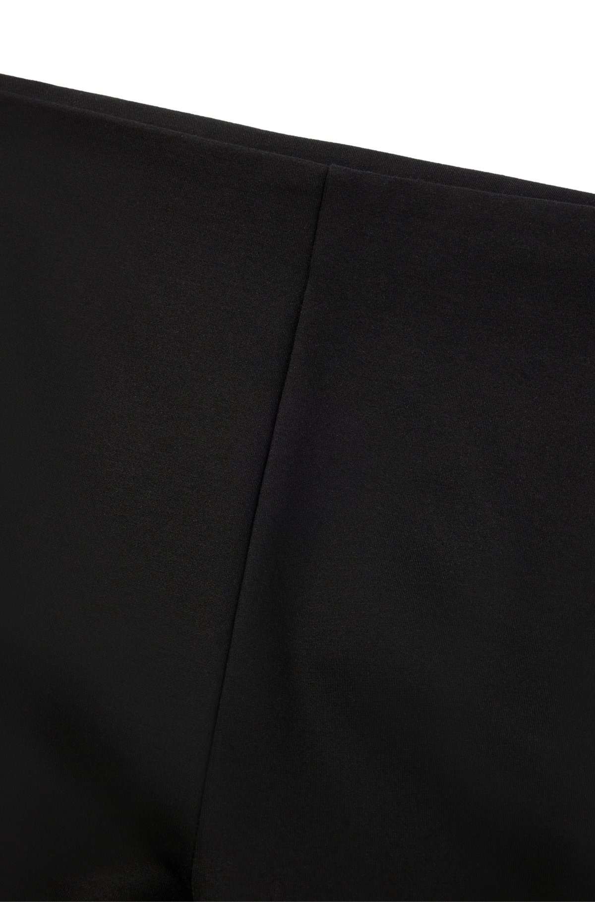 RELAXED-FIT TROUSERS IN STRETCH FABRIC WITH FLARED LEG - 6