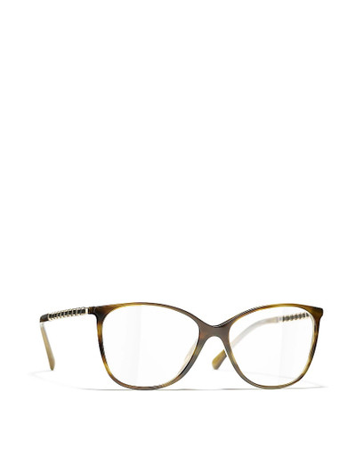 CHANEL CH3408Q square-frame eyeglasses outlook
