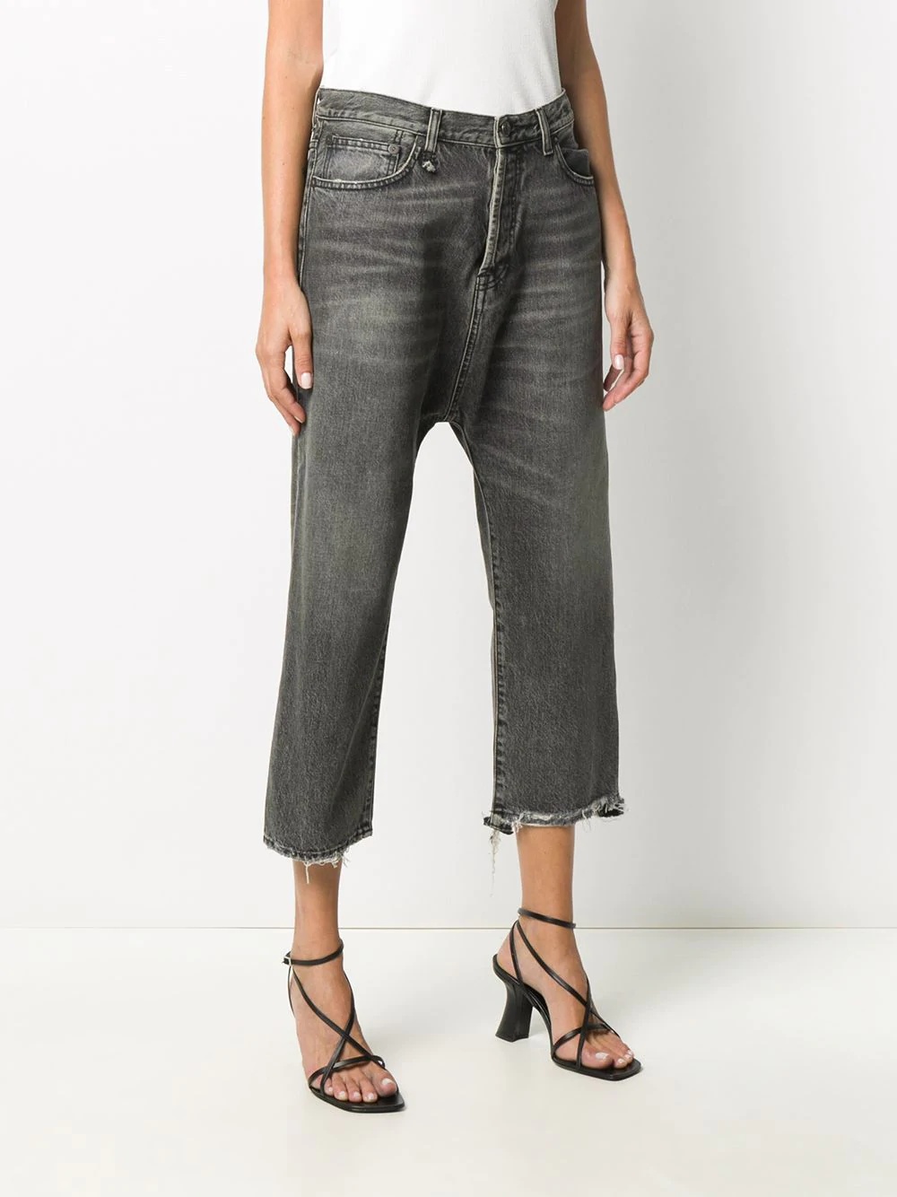 Tailored Drop mid-rise straight jeans - 3