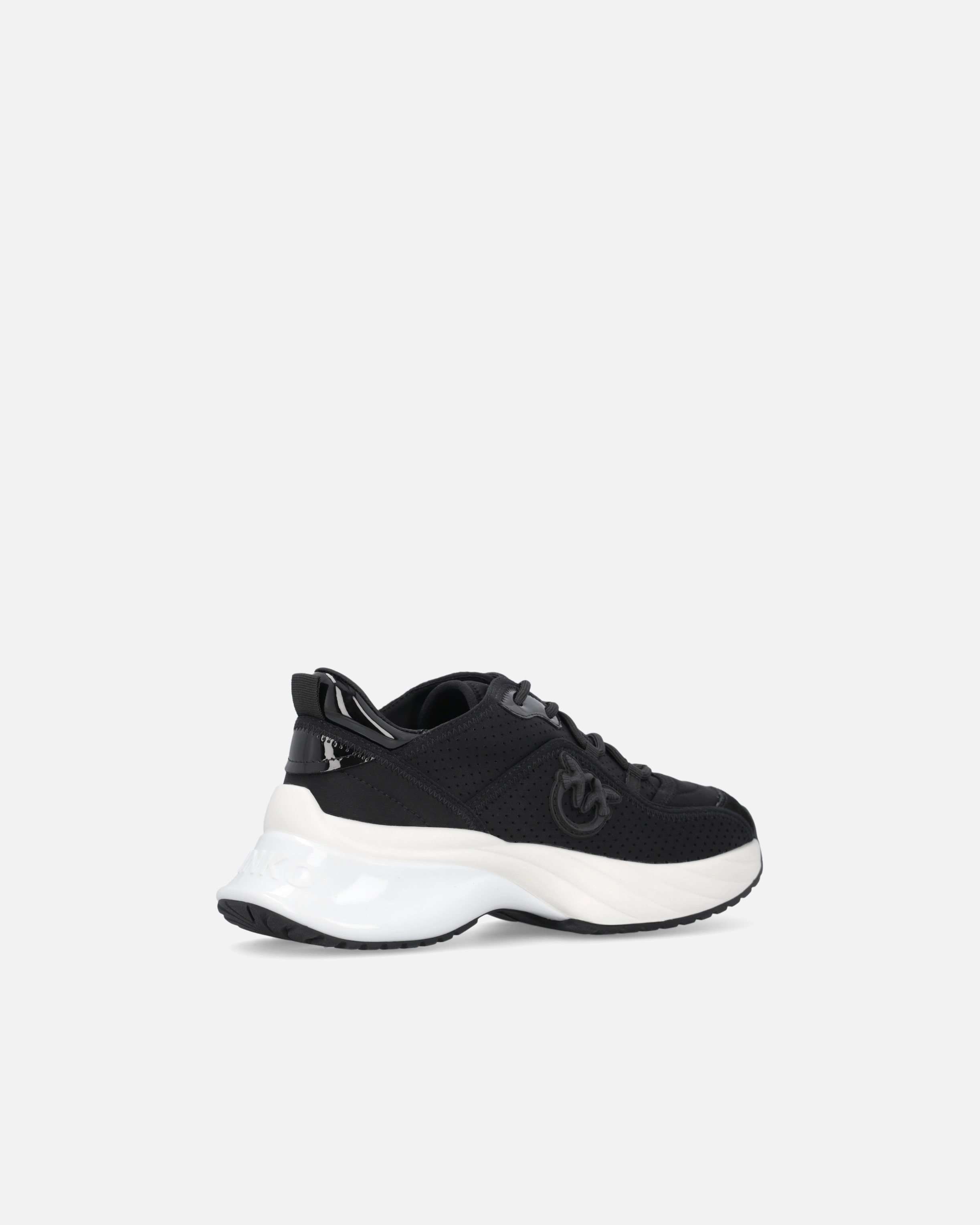 ARIEL PERFORATED SNEAKERS WITH BIRD LOGO - 3