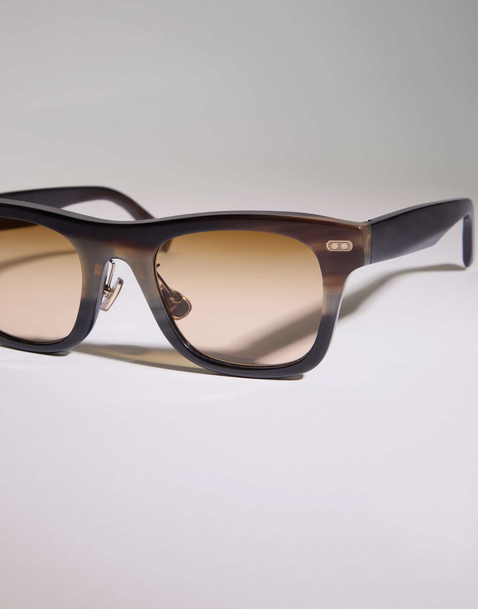 Mr. Brunello horn sunglasses - 3
