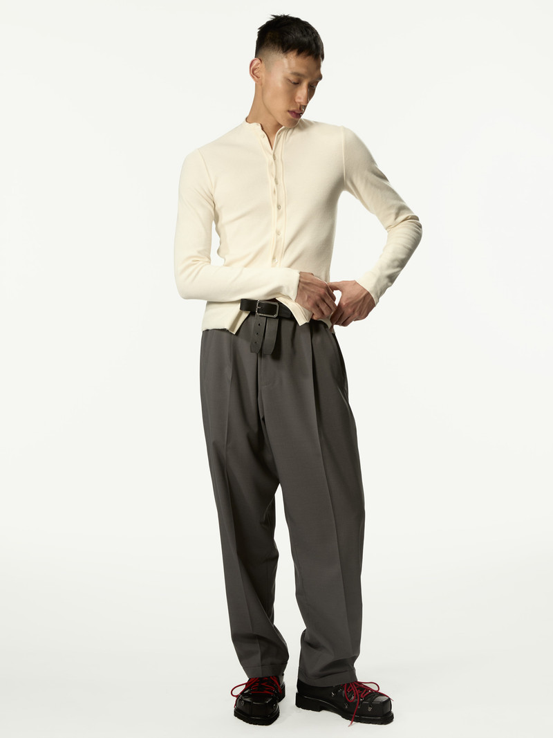 MAGLIANO Nudo Serafino Long Sleeve Dirty White outlook