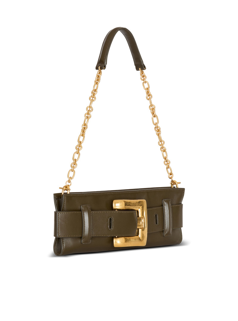 Anthem calfskin leather clutch 3