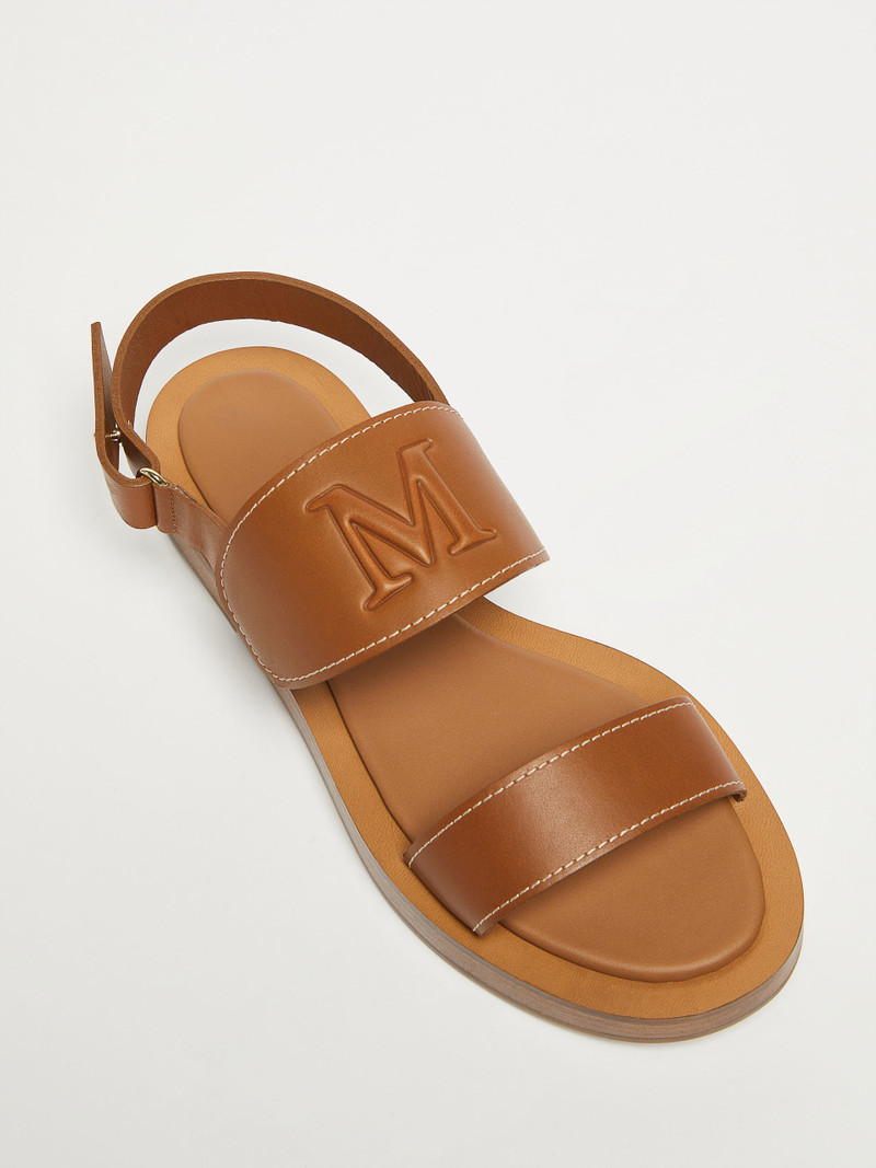 DIANA Leather sandals 4