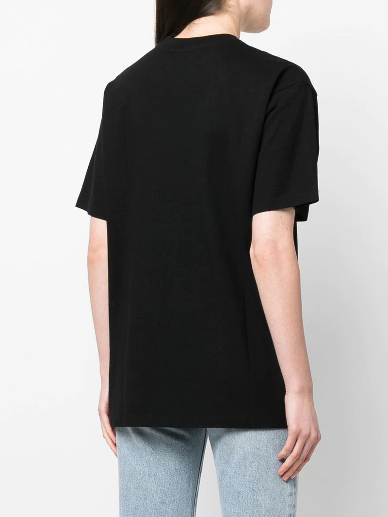 cut-out cotton T-shirt 4