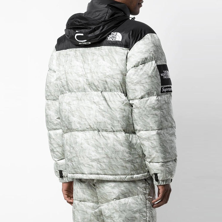 Supreme FW19 week 18 x The North Face Paper Print Nuptse Jacket SUP-FW19-10964 - 10