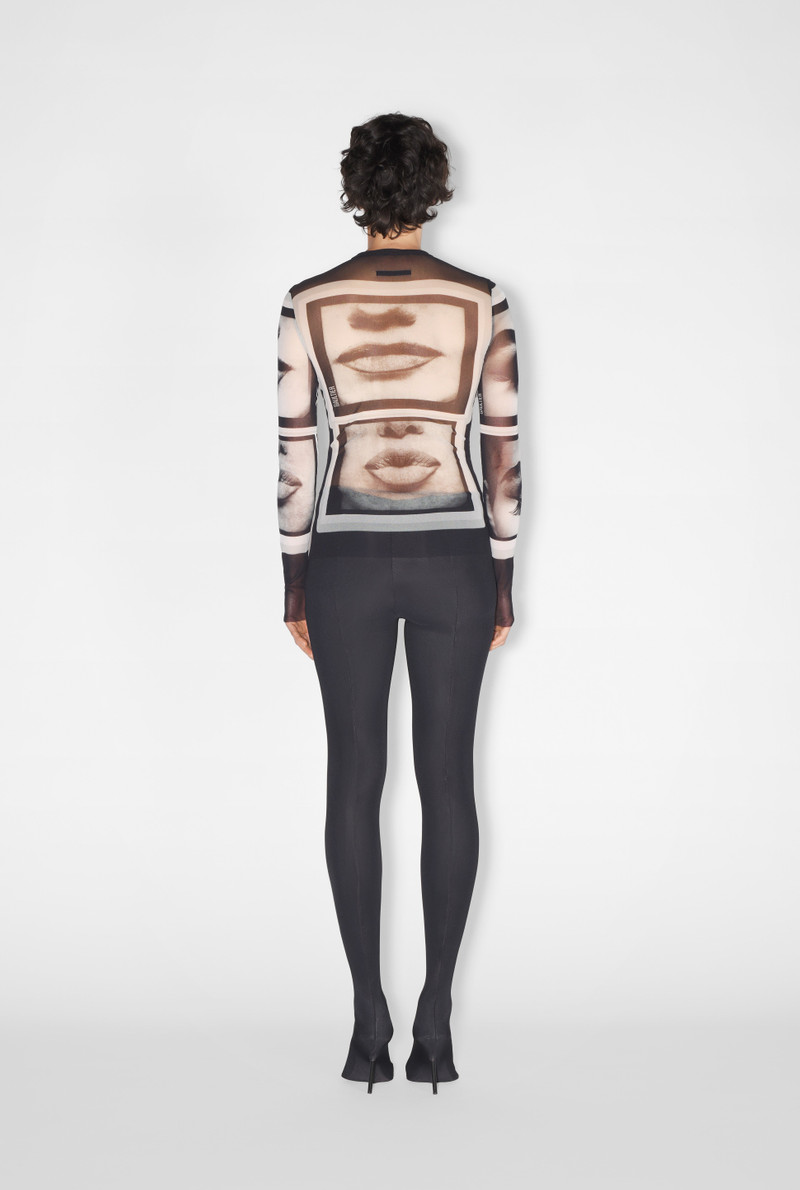 Jean Paul Gaultier THE BLACK EYES AND LIPS TOP outlook