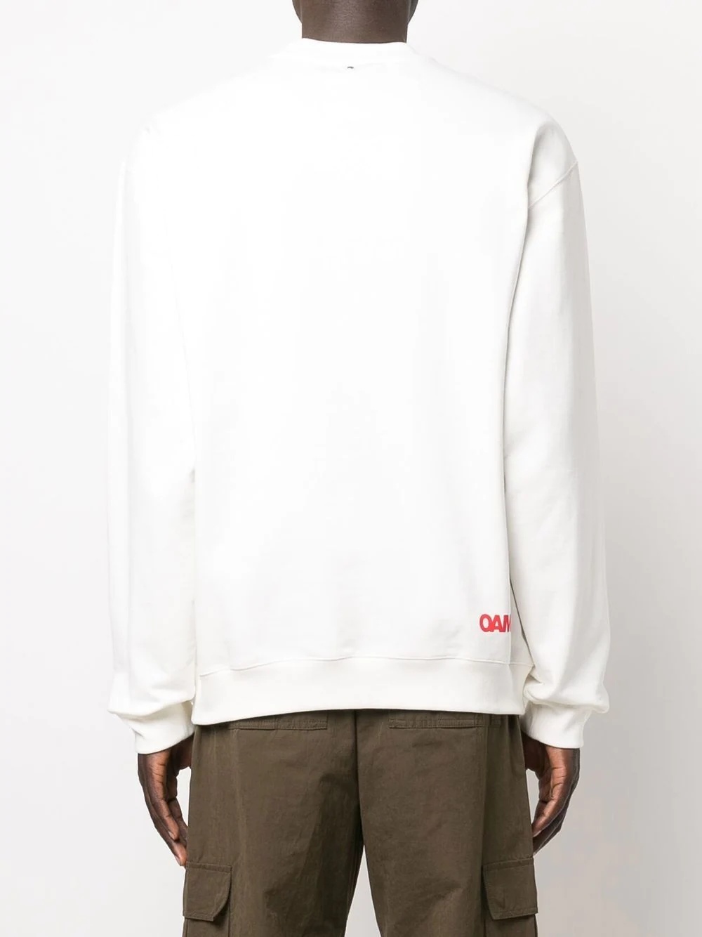 graphic-print cotton sweatshirt - 4