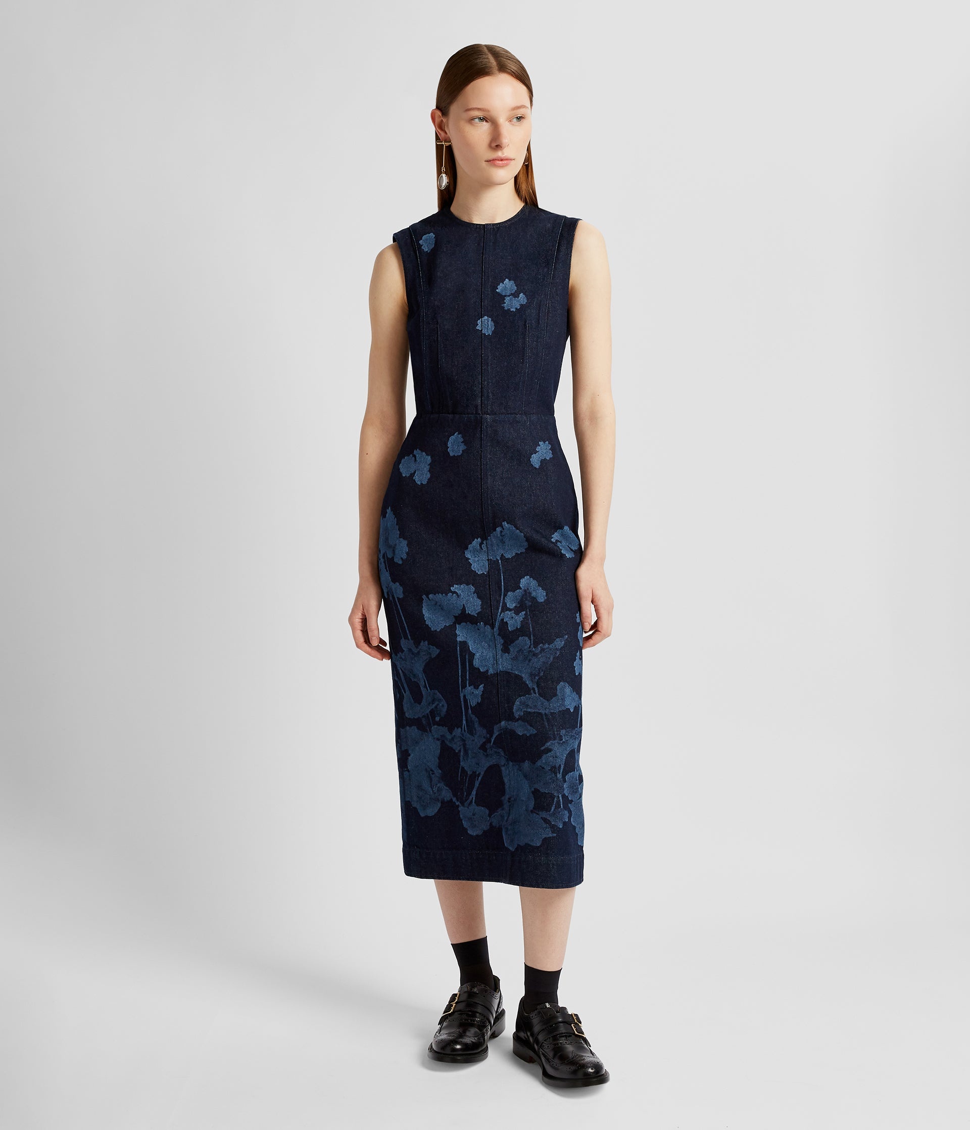 SLEEVELESS MIDI DRESS - 4