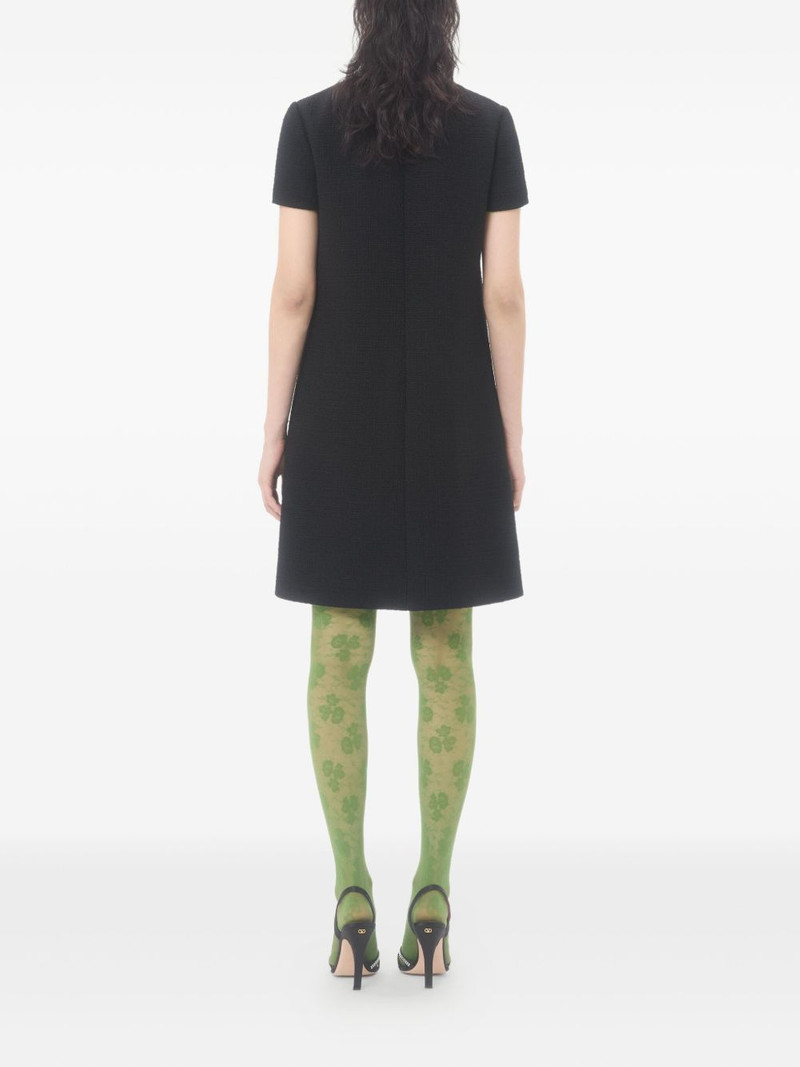 bow-embellished tweed dress 4