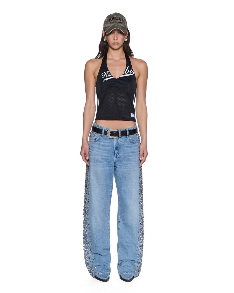 Ksubi PLAYOFF HALTER JERSEY BLACK outlook