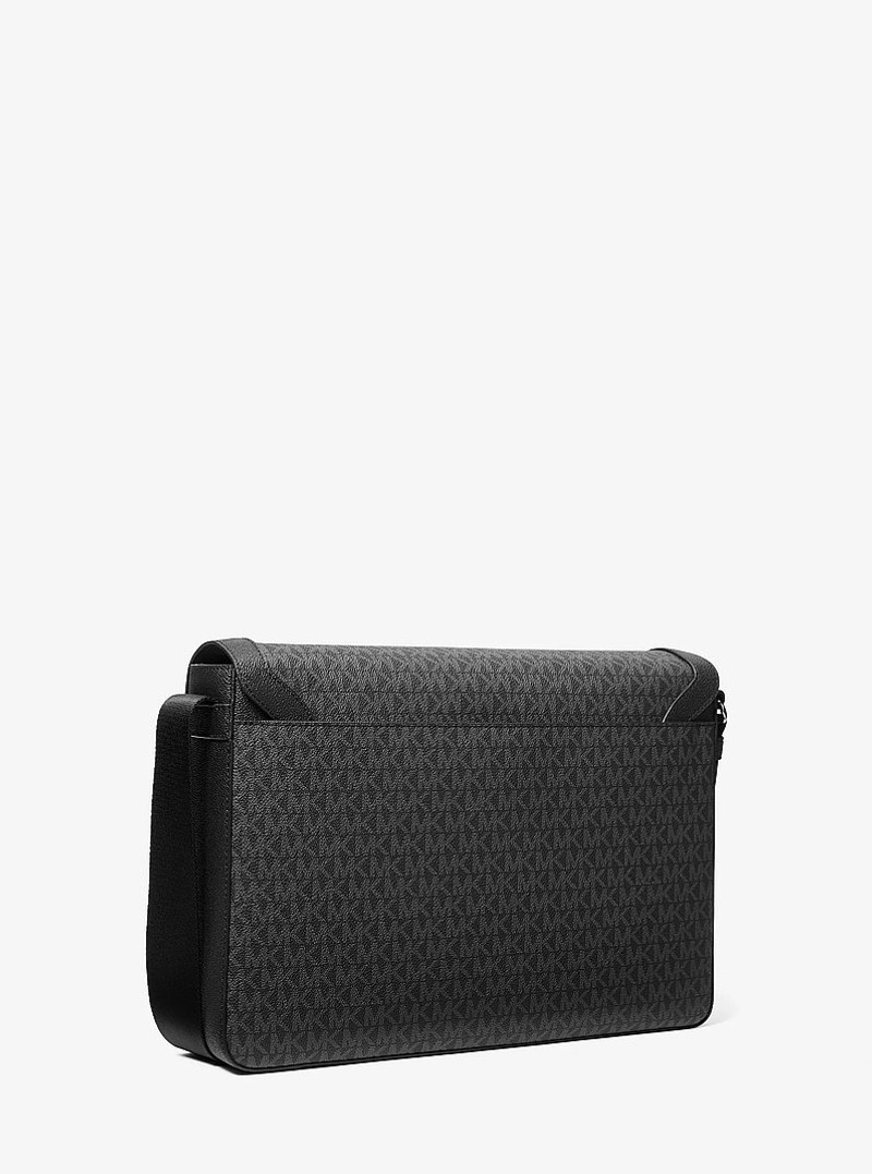 Pacey Embellished Signature Logo Messenger Bag 4