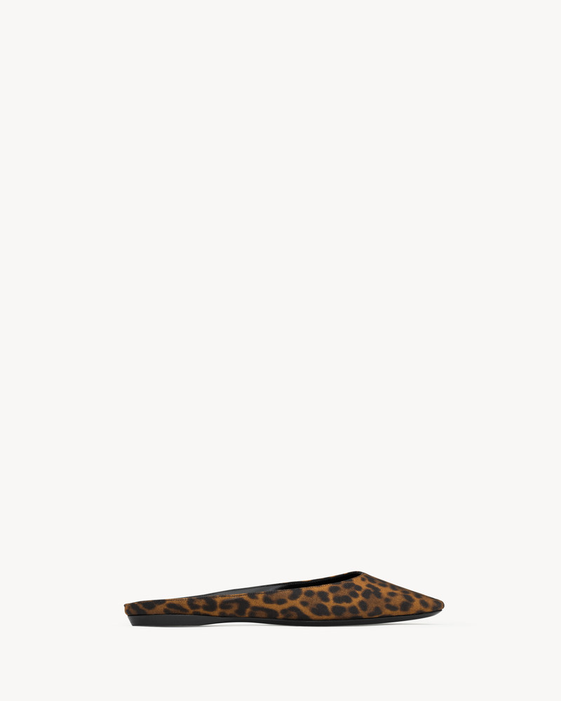 LIDO SLIP-ONS IN LEOPARD GROSGRAIN - 1