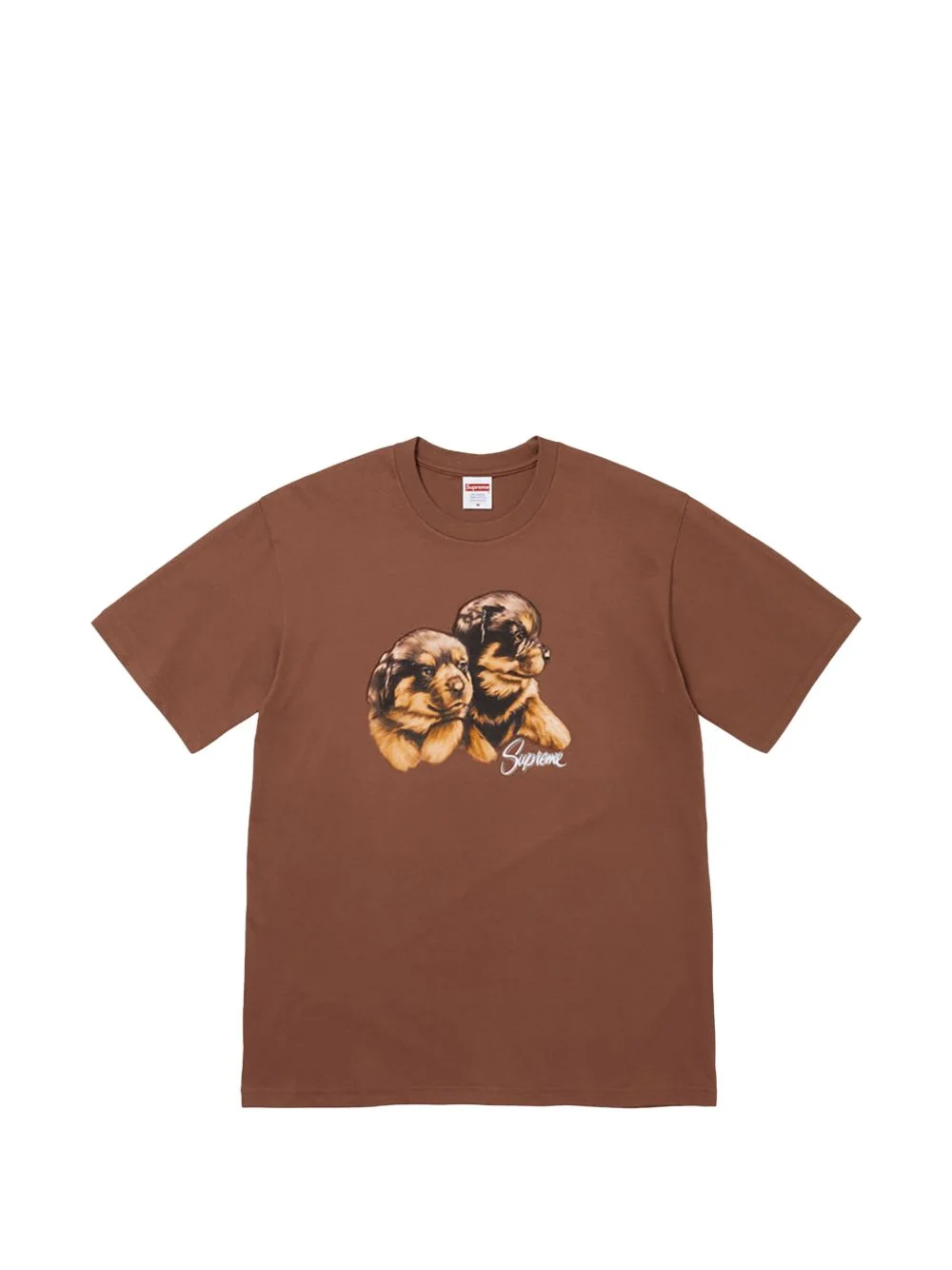 Puppies graphic-print T-shirt - 1