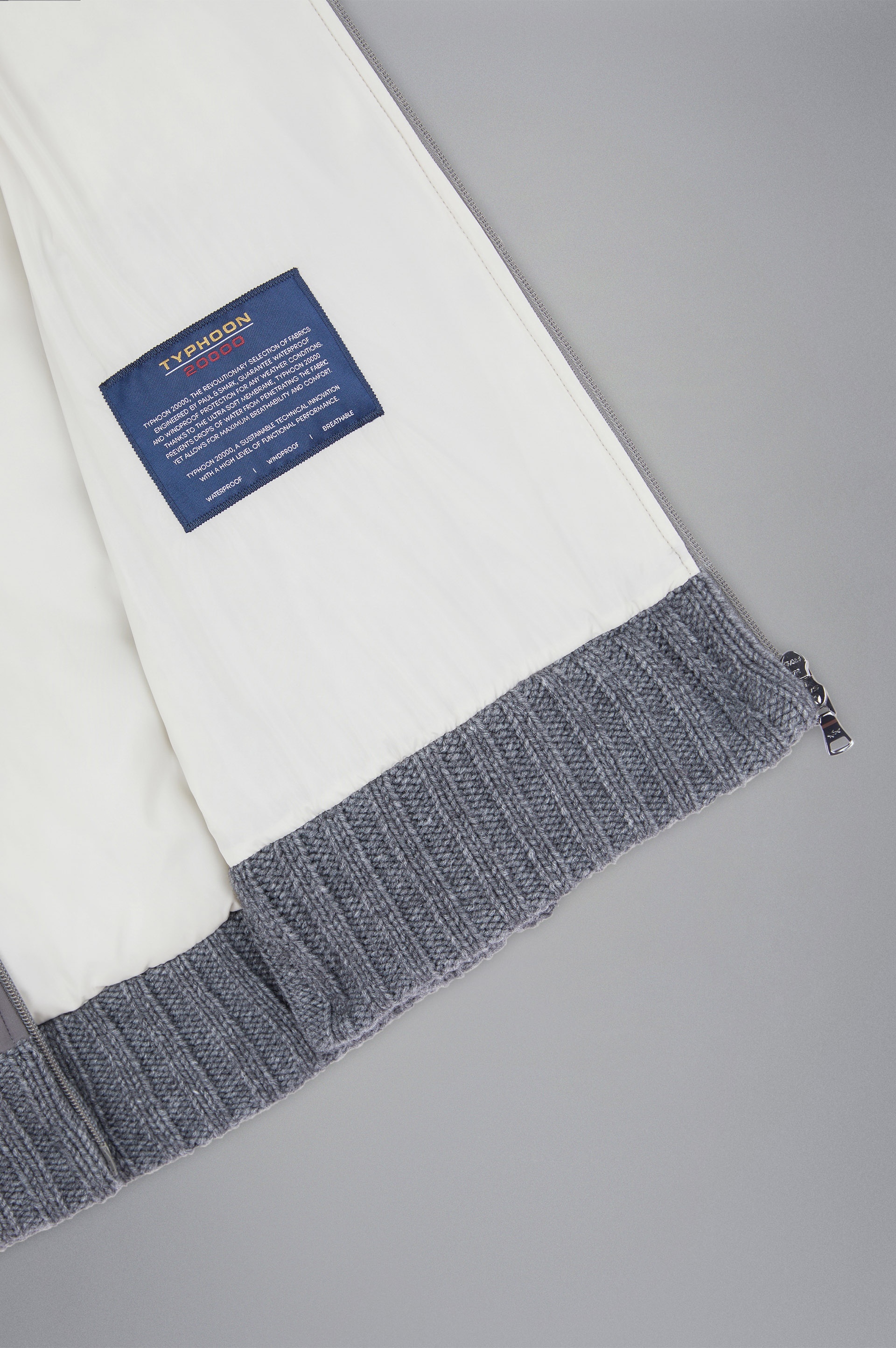 WOOL JACQUARD AND TYPHOON® HYBRID VEST - 7