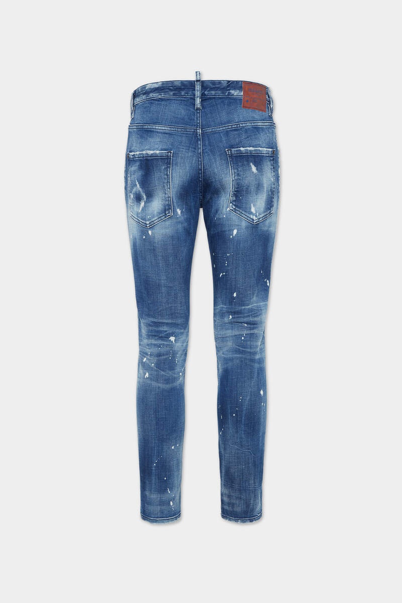 MEDIUM FILO BLU WASH SKATER JEANS - 2