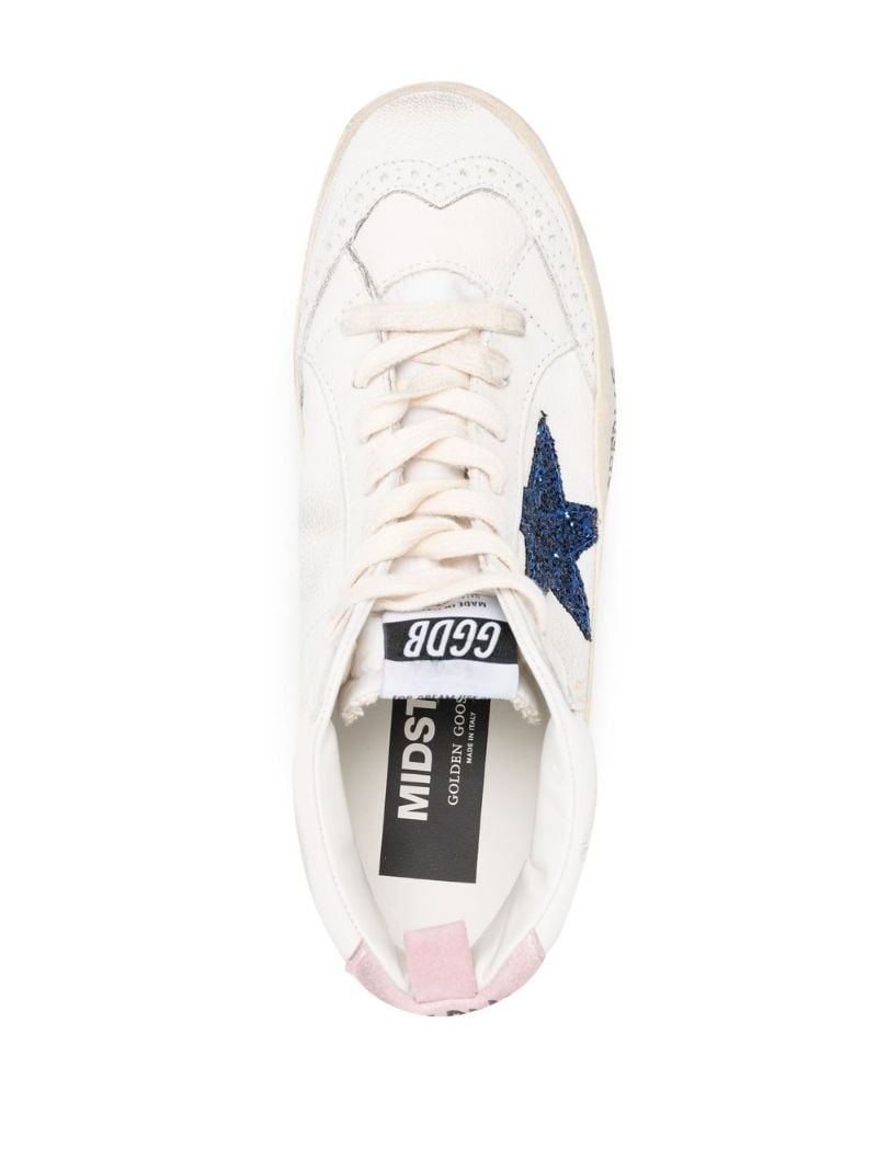 Mid Star lace-up sneakers - 4