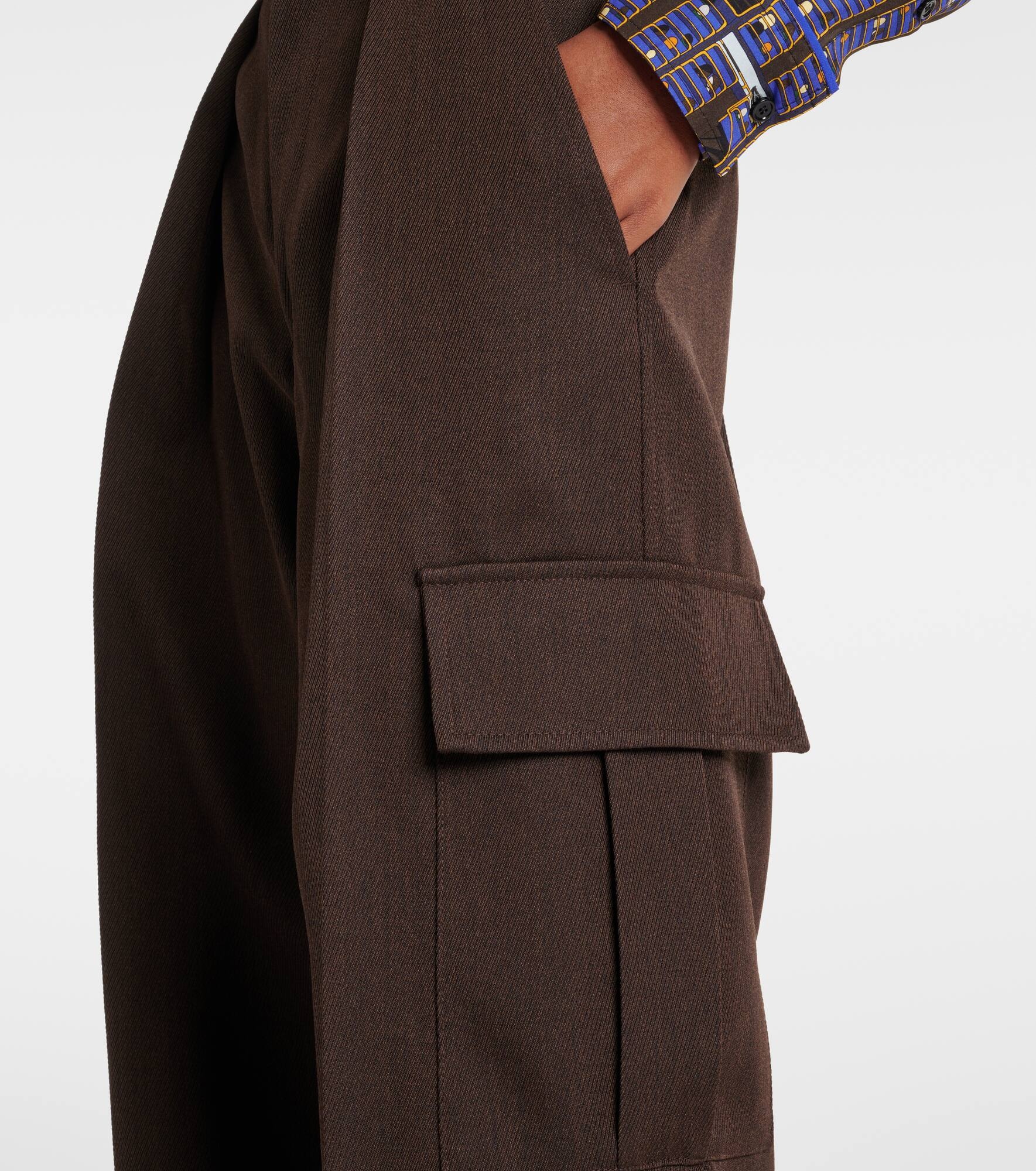 Wool cargo pants - 5