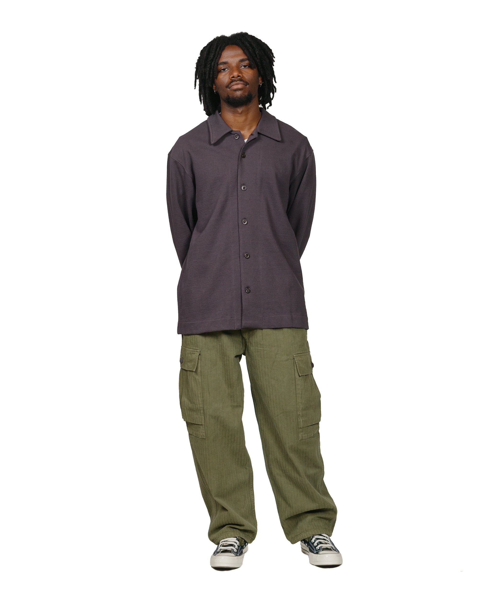 Francisco Button Down Tire Black - 4