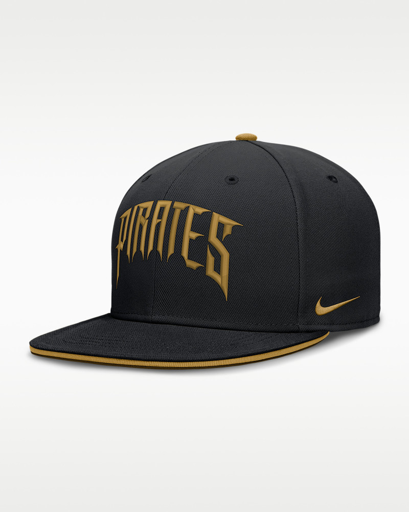 Pittsburgh Pirates City Connect True Men's Nike Dri-FIT MLB Fitted Hat 1