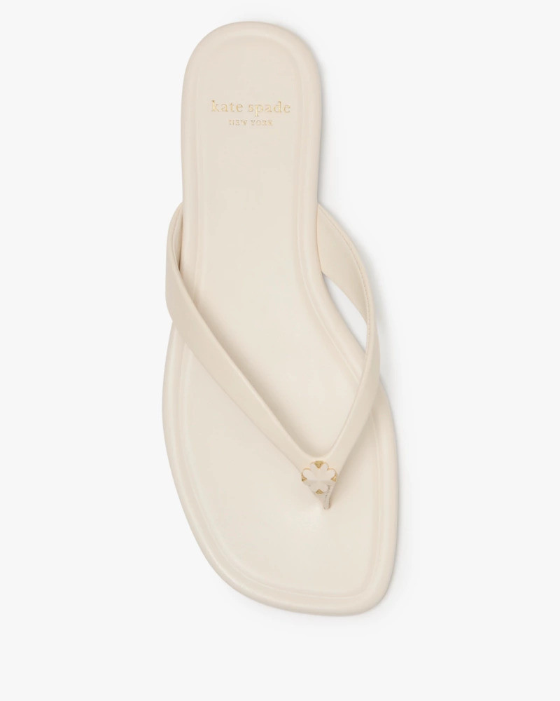 Spade Flower Flip Flops 3
