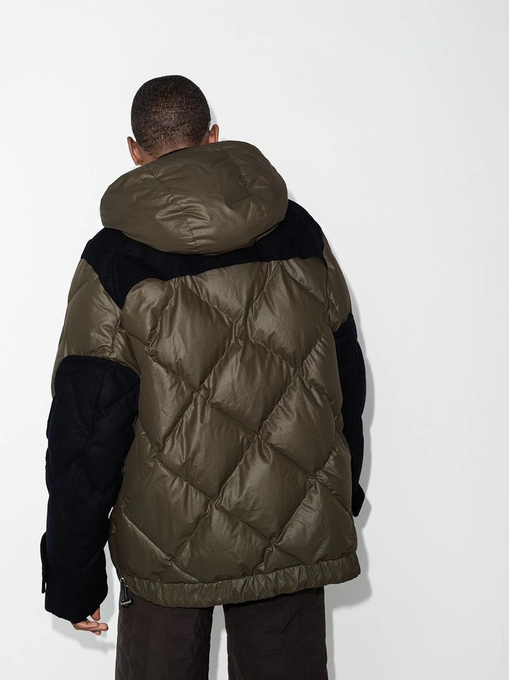 Melton quilted puffer jacket - 3