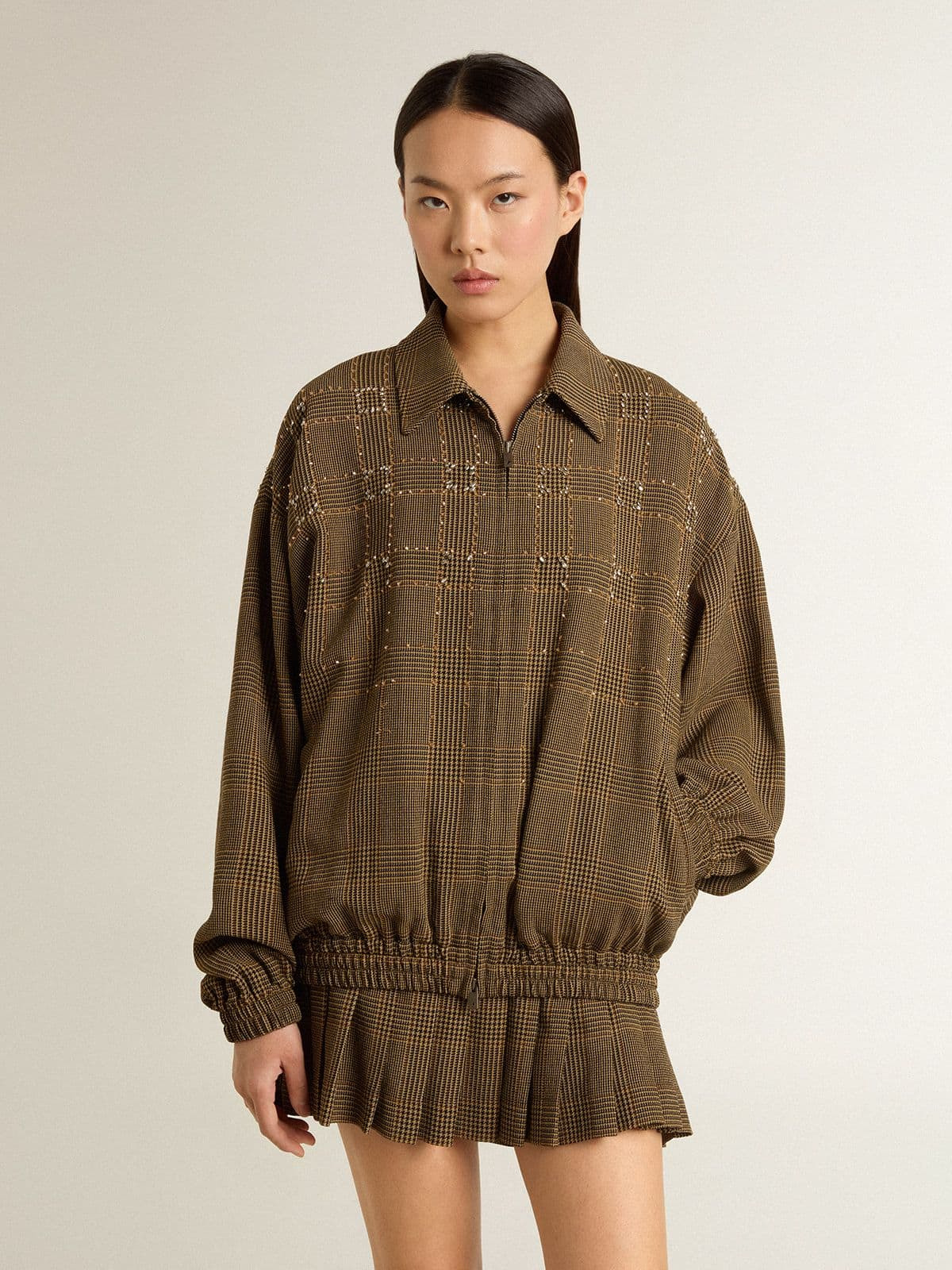 Women's wool bomber jacket - 2