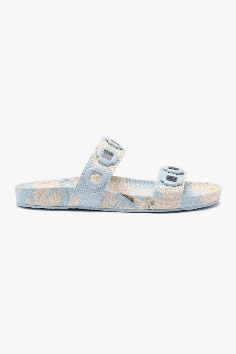 Milan Slide In Maya Printed Raffia 1