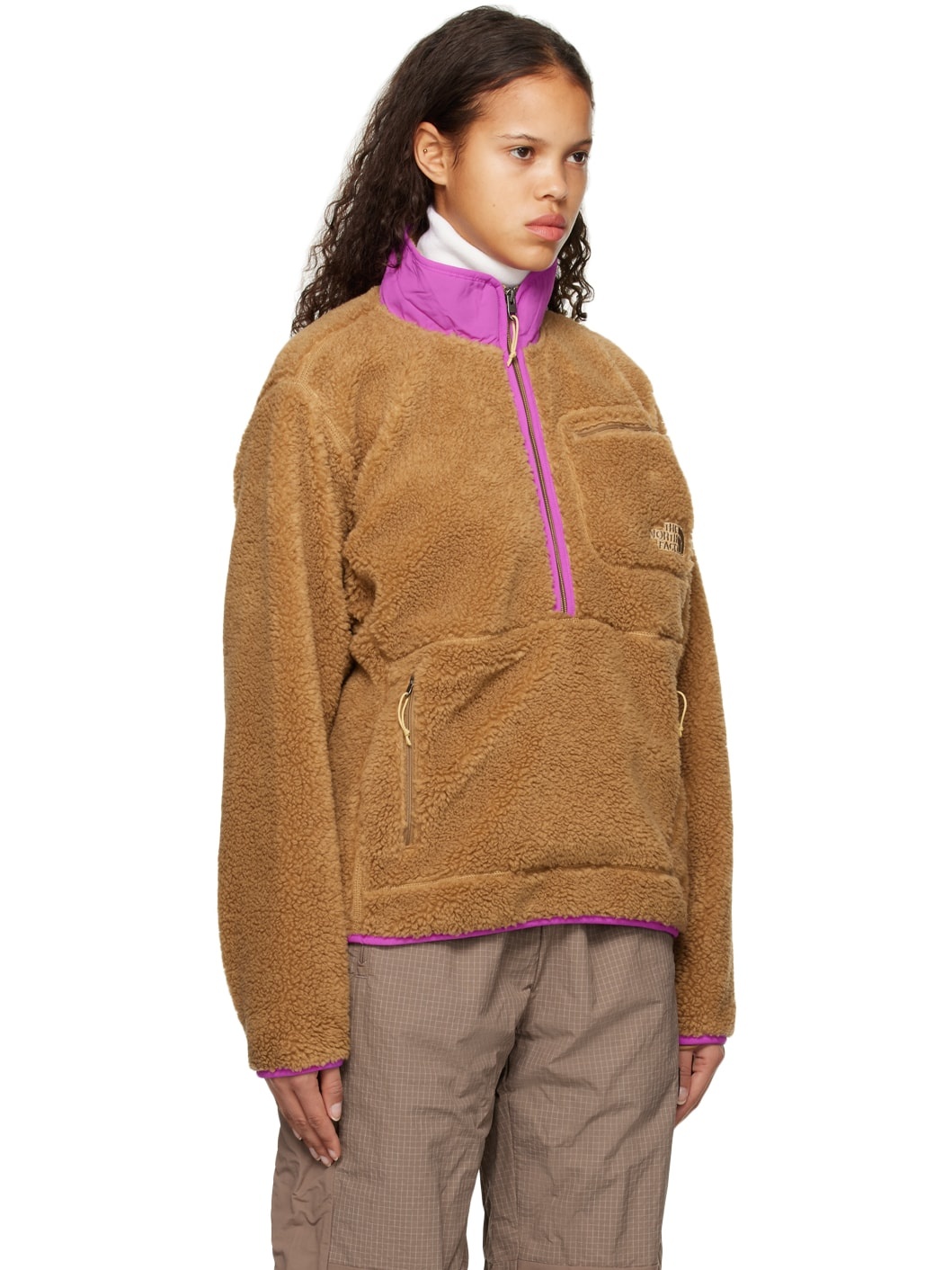 Brown Extreme Pile Jacket - 2